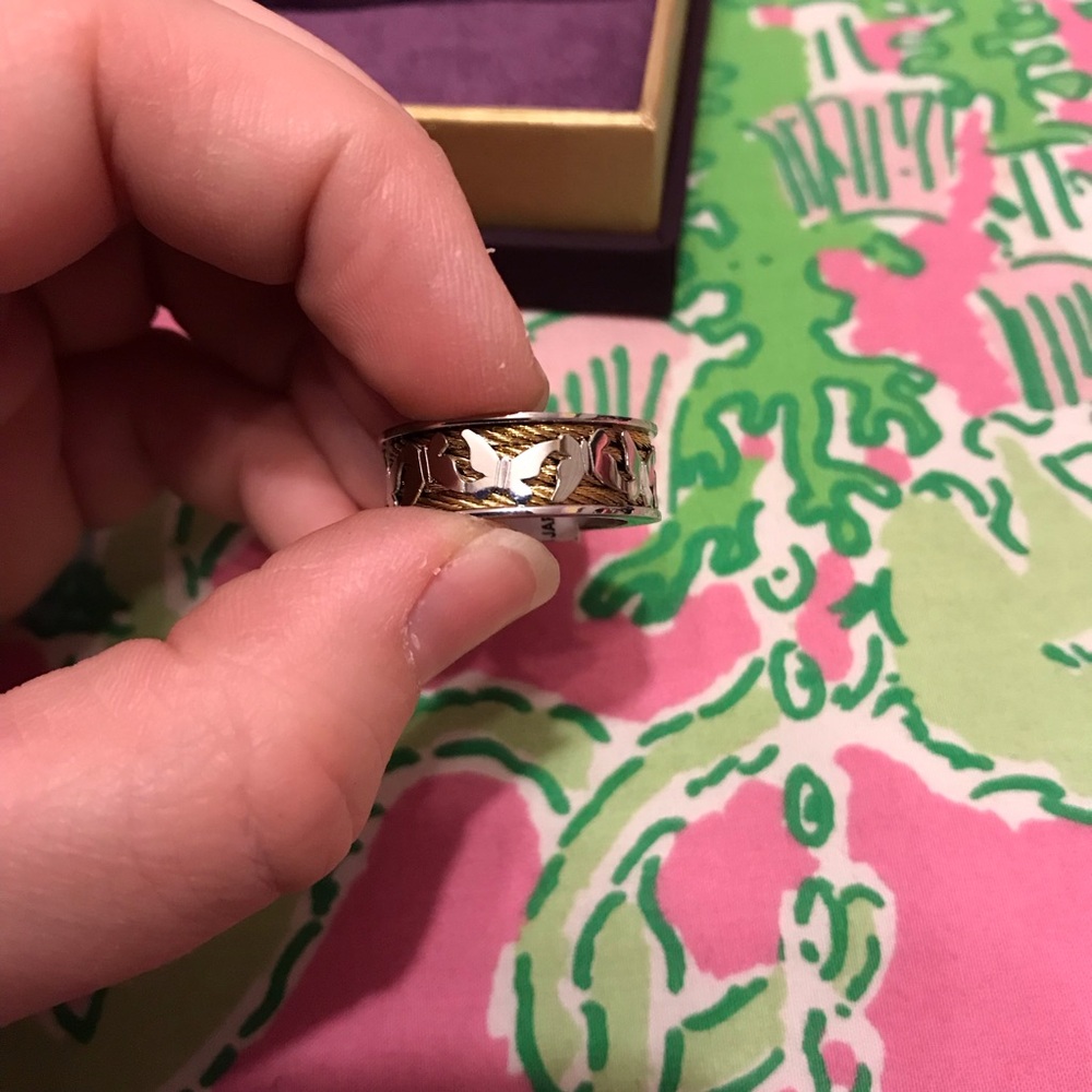 NWB Charriol Forever butterfly Ring Size 54 - Picture 6 of 6
